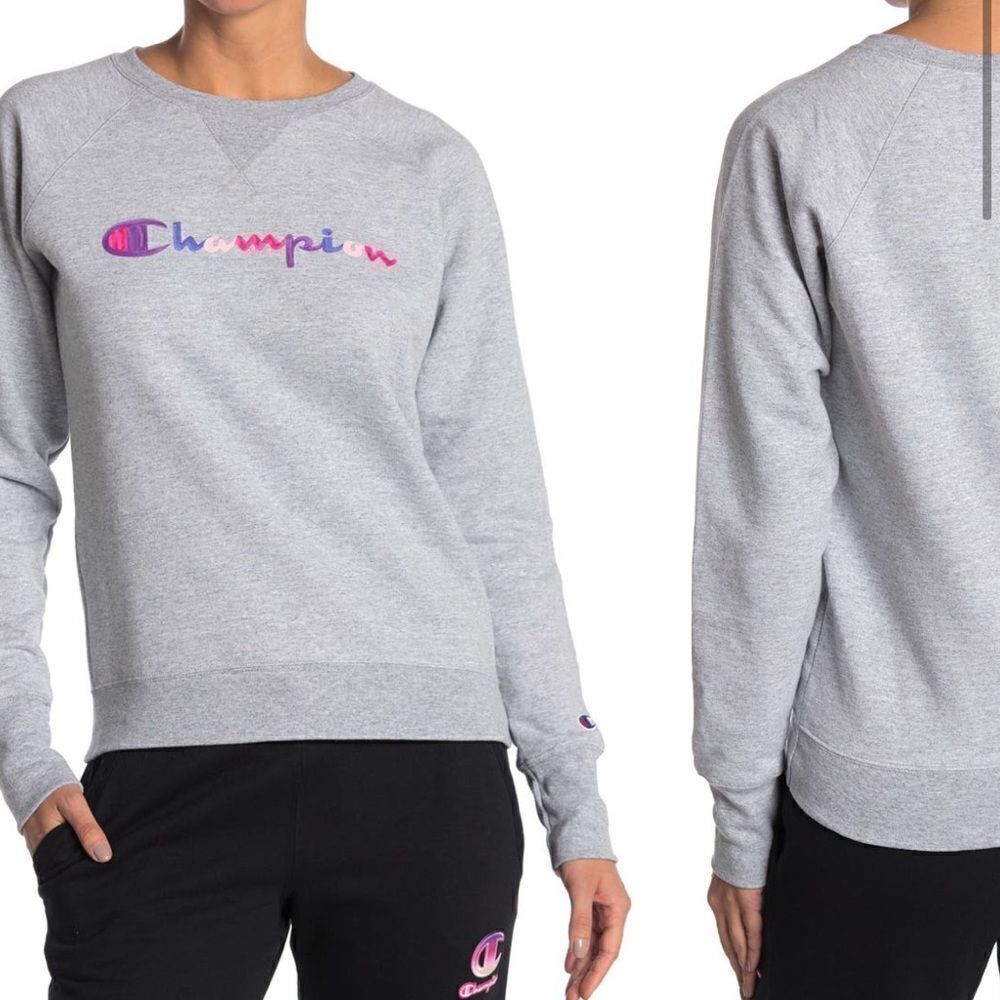 Champion powerblend graphic Boyfrend sweater